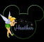 MICKEY HEAD WITH TINKERBELL WITH HEATHER