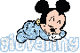 Giovanny Sleeping Baby Mickey Mouse