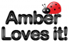 amber loves it ladybug