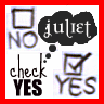 Check Yes Juliet
