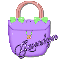 Bag: Purple: Genalyn