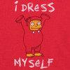 i dress myself-simpsons