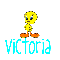 Victoria name tag