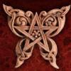 Wooden Butterfly Pentacle