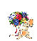 Mouse With Flower Bouquet