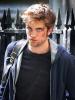 Robert Pattinson on movie set