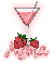 Pink strawberry cocktail- Asma