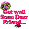 Bunch of Roses: Get well Soon Dear Friend