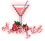 Pink strawberry cocktail- Monique