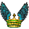 winged crown