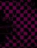 Purple and Black Checkers Distressed