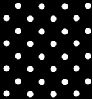polka black dots