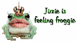  jirzie is feeling froggie