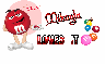 Mikayla loves it-m&m-red
