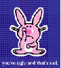 Happy Bunny ~Plotting Revenge Is Fun~