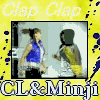 CL and Minzy clap clap