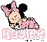 Kaylee Sleeping Baby Minnie Mouse