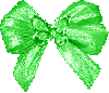 Lime Butterfly Bow