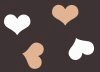 browny hearts