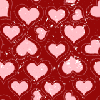 polka hearts