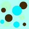 green dots
