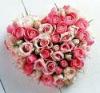 Pink Roses Heart