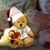 Night, Night Bear with Red Roses
