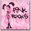 pink rocks