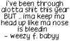 - Weezy F. Baby