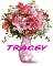 Pink Flowers for a Pretty Lady - Tracey