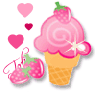 Cute icecream cone