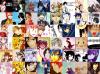 Anime and manga collage