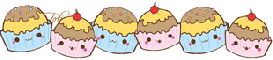 Kawaii cupcakes