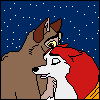 Pixel-over Balto and Jenna
