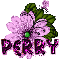 Purple Bugs Flower,Perry