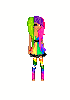 rainbow doll