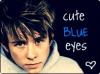 cute blue eyes