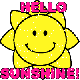 hello sunshine!