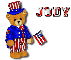 4th of July Bear - Judy