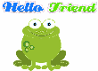 Froggy Hello Friend