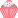 Tiny Light Pink Cupcake