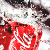 Coca - Cola in water
