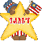 Cute USA Bear with Star- Tabby