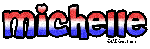 Red,White, & Blue Name -Michelle-