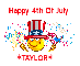 4th Of July Blinkie -Taylor-