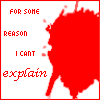 "for some reason i can't explain..."