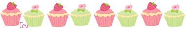 Cute Cupcakes Divider
