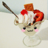 kawaii icecream sundae