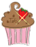 Strawberry Cute Cupcake