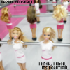 Barbie Foosball